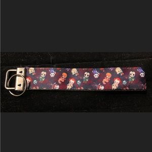 Horror Chibi wristlet keychain
